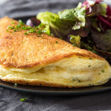 Soufflé Omelette With Cheese Recipe
