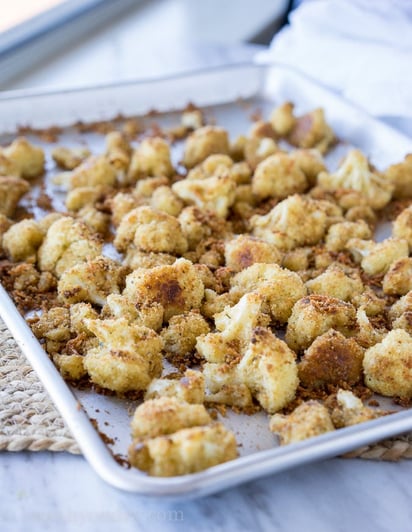 Parmesan Roasted Cauliflower