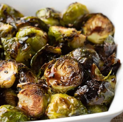 Roasted Brussel Sprouts + How-To Video