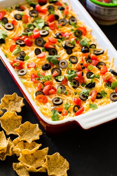 The Best Mexican 7 Layer Dip