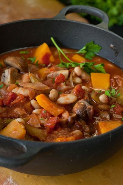 Butternut Squash-White Bean Stew