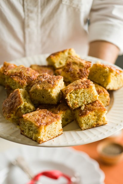 Cheese and Black Pepper Cornbread