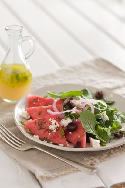 Feta Watermelon Salad
