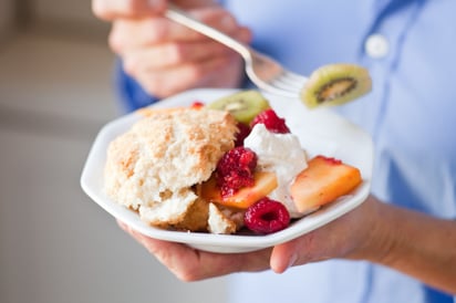 Coconut Shortcakes with Fresh Summer Fruit