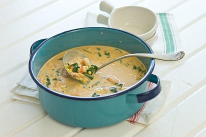 Smoky Corn and Shrimp Chowder