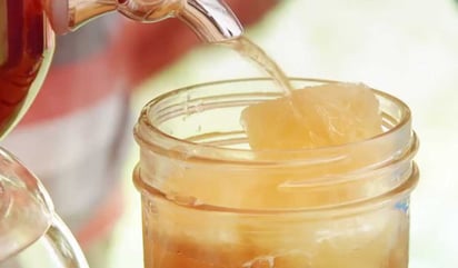 Honey Lemon Ice Cubes
