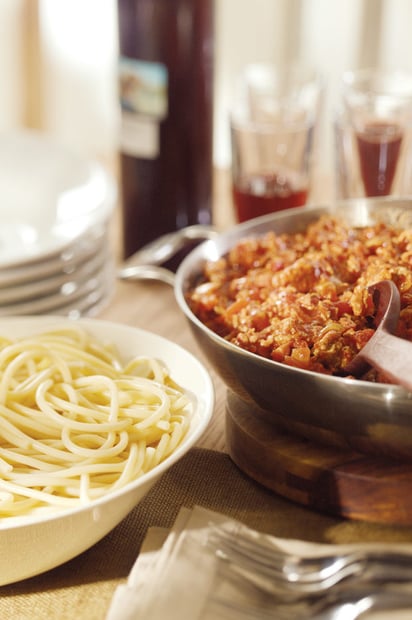 Pasta with Bolognese Sauce