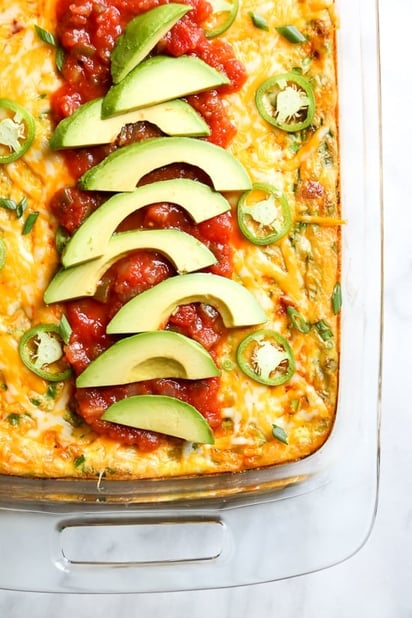 Tex Mex Breakfast Casserole